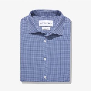 Mizzen and Main Spinnaker Blue Button-down Shirt
